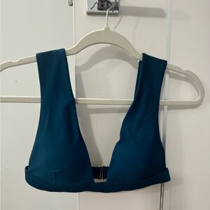 SUMMERSALT The Plunge Bikini Top - Size 4, Seaweed